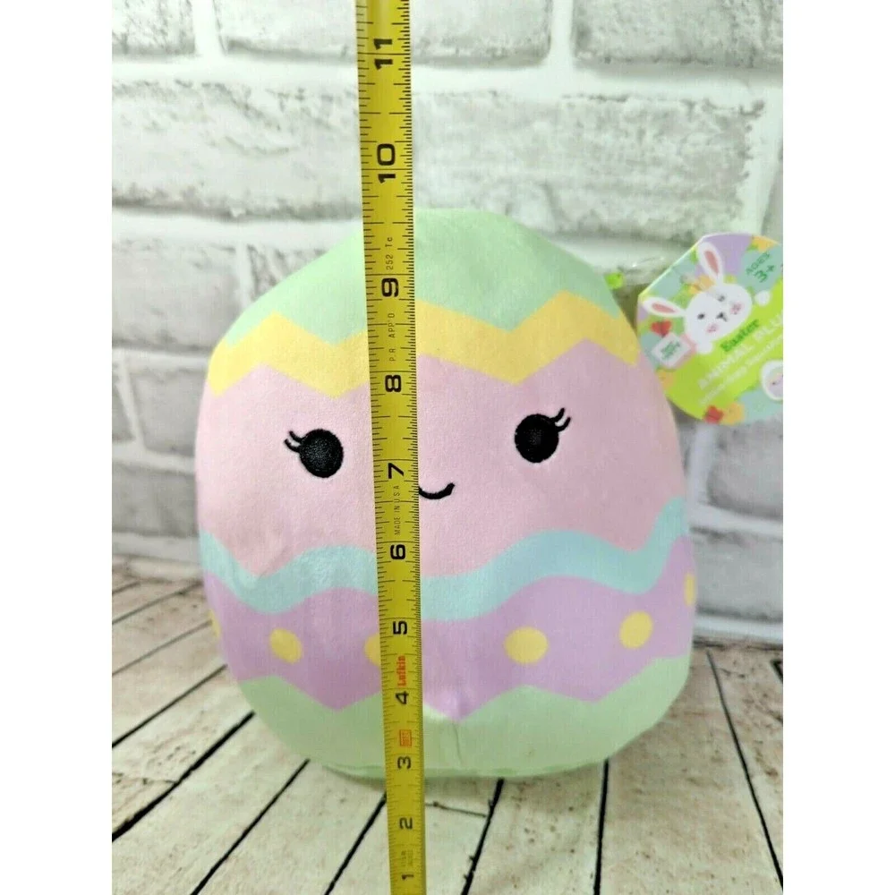 Squishmallows Plush Eddie Easter Egg Bee Happy 8-9